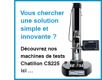 Vous chercher une solution simple et innovante ? Découvrez nos machines de tests Chatillon CS225 ici …