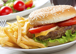 Essai de qualité des hamburgers