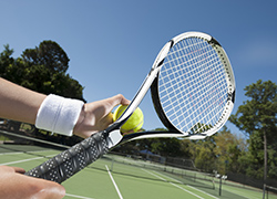 Test de raquette de tennis