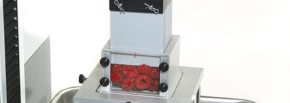 Analyse de texture avec la cellule de cisaillement Kramer 5 lames