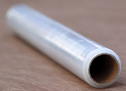 Essai de film autocollant d'emballage