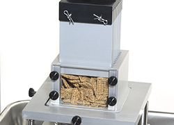 Attaches et outillages pour les essais de céréales